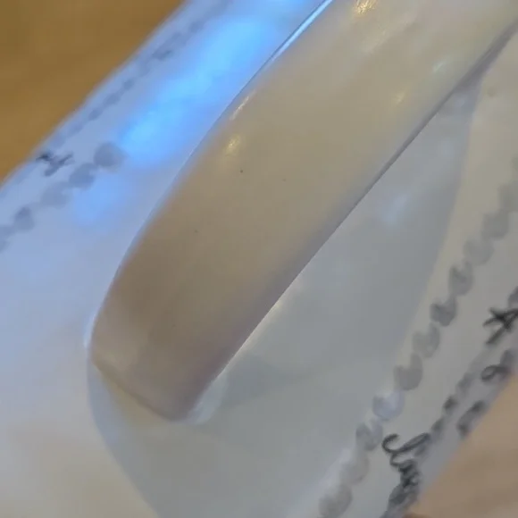 Amanda Greenwood Art Large Dimpled Mug with Coco Chanel Inspirational Quote - Picture 6 of 7